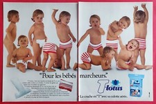 Press Ad: NESTLE 1981 Chocolate Walker T-LOTUS BABY Layer Clothing
