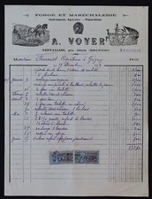 Billhead Facture SAINT-LAZARE