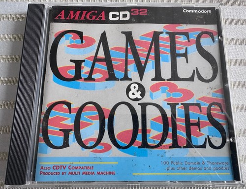 Commodore games goodies rom - games&goodies, cd-rom