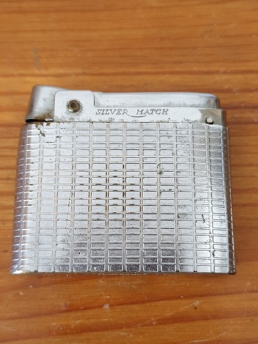 Briquet vintage silver match - vintage,