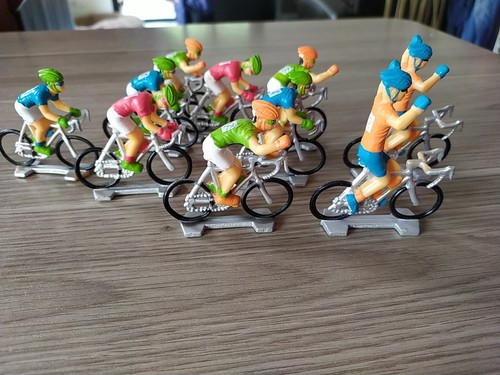 Coureurs cyclistes - coureurs, en