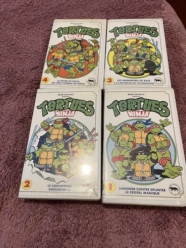 Lot cassette vhs - , tortues