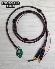 Technics RCA Cable Set | SL-1200 MK2, MK3, M3D, MK5, MK6, GLD, LTD | Mogami, PCB