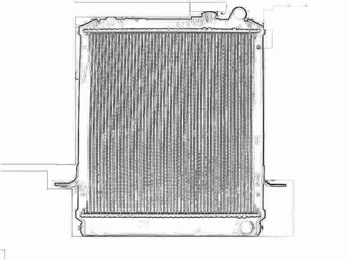 Radiateur eau isuzu npr - eau,