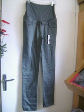Pantalon de grossesse NOPPIES slim fit vert olive taille L neuf + étiq.