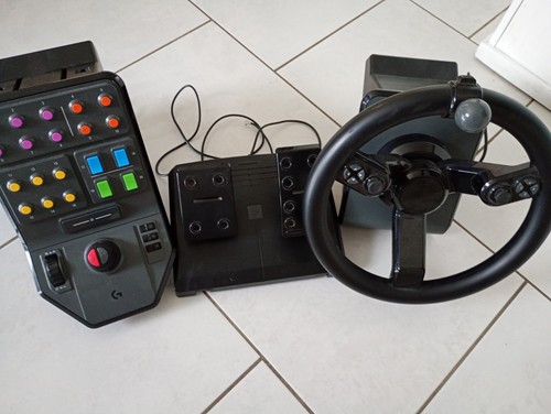 Simulateur volant pedale - simulateur,
