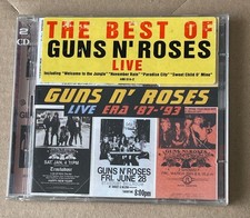 GUNS 'N ROSES The best of Live