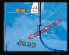 02 Stickers Jeep Bas de Caisse Jeep CJ / YJ / TJ / Wrangler etc...