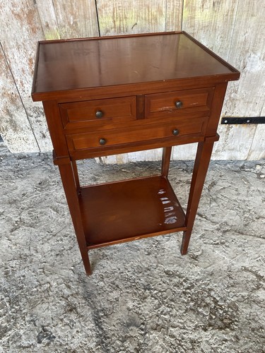 Chevet ancien table appoint - chevet,