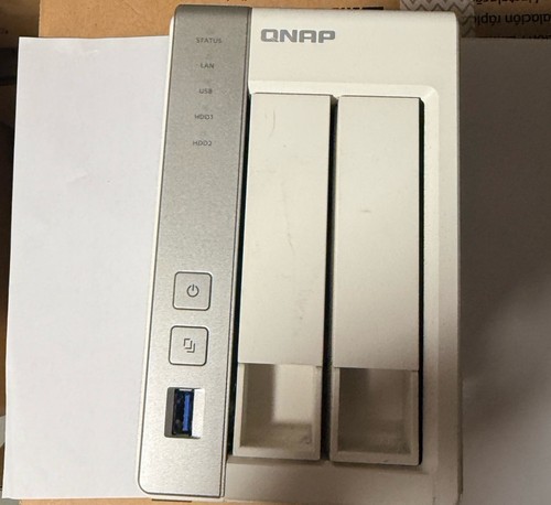 Qnap 231 nas baies - ts-231+, blanc