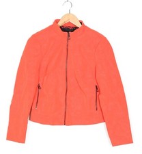 Veste en simili cuir daim