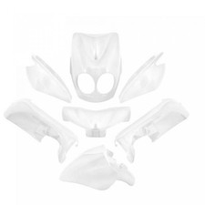 Kit carénage TNT pour Scooter MBK 50 Ovetto 2007 à 2012 Blanc perle Neuf