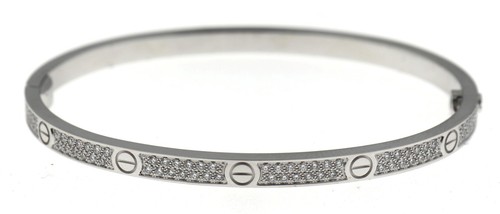 18k white gold - white, cartier