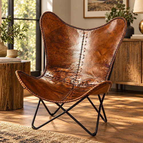 Fauteuil papillon vintage - fauteuil,