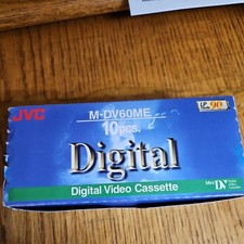 JVC Mini DV Digital Video Cassette DVM60ME 90 min ( Pack of 9 ) Mini DVC