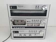 Kenwood KA-300 Amplifier - KX-400 Cassette deck - KT-400 Tuner - Nice Serviced s