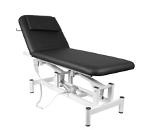 Table de massage électrique 079, 1 moteur, réglable en hauteur, couleur noir,...