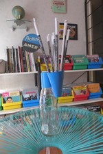 rarissime porte pailles publicitaire " PSCHITT AMER "