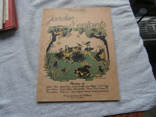 Jardin enfants partitions - d'enfants,