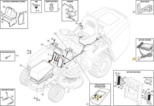 Chargeur batterie tracteur - chargeur, de