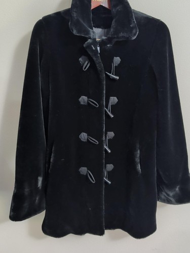Med vtg dennis basso black - med,