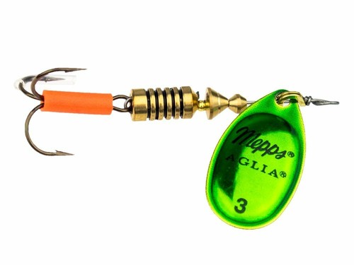 Mepps aglia platium - green,
