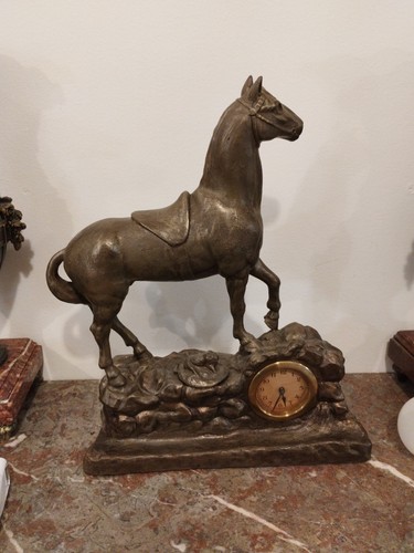 Horloge encrier bureau - horloge, de