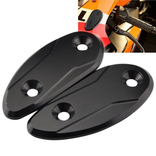 Rearview mirror block off base - block,