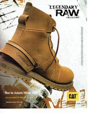 2006 Advertising 117 Advertising Caterpillar Legendary Raw Collective Shoes