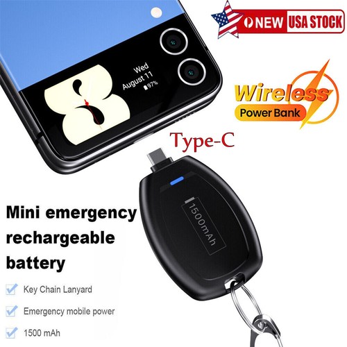 2pc 1500mah portable mini - 2pc,