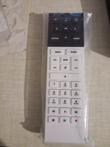 Telecommande canal d - canal, +