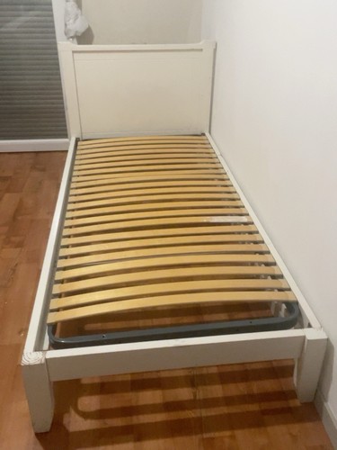 Cadre lit 90x200 blanc - cadre,