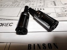 PAIR OF BINSON ECHOREC GELOSO PLUGS