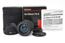 Sigma 18-50mm F/2.8 Ex Dc