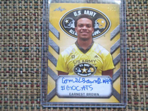 Earnest brown northwestern - brown,