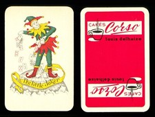 1 x The Little Joker playing card Louis Delhaize Cafes Corso AT 1109