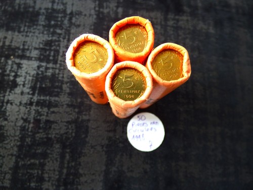Rouleau pieces 5 cts - de,