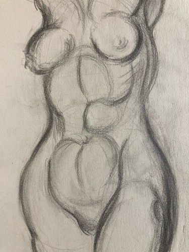 Large charcoal art - , drawing