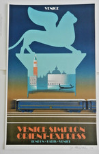 Epreuve d'artiste FIX-MASSEAU - Collection Venice Simplon Orient Express 1985