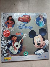 PANINI CARDBOARD ALBUM- -DISNEY-CARREFOUR-COMPLETE OF HIS IMAGES-2017-FRANCE-