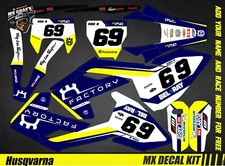 Kit Déco Moto pour / Mx Decal Kit for Husqvarna FC/TC - Factory R