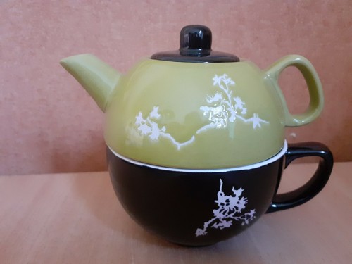 Théière tasse neuve 2 - théière,