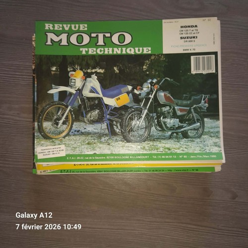 Rtm honda cm125t cm125c - honda,