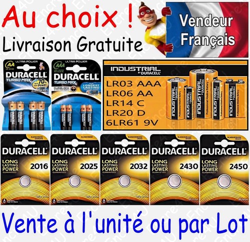 Piles duracell lr03 lr6 - piles,