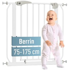 Barrière de sécurité BERRIN porte d'escalier sécurité de bébé pas de perçage