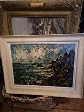 Tableau Ancien  Huile sur