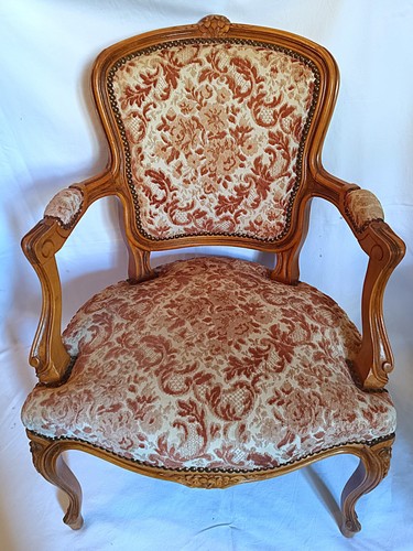 Fauteuil cabriolet bergère