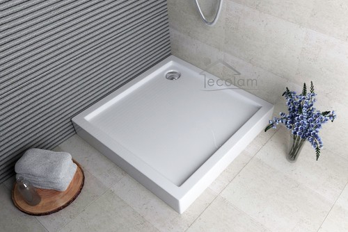 Receveur douche carré plat - receveur,
