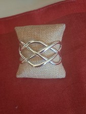 Bracelet manchette  argent