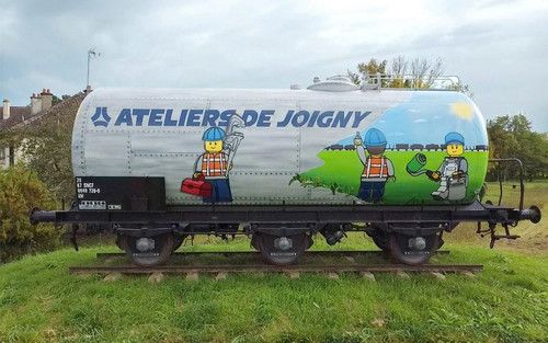 Wagon citerne essieux - 3, uh
